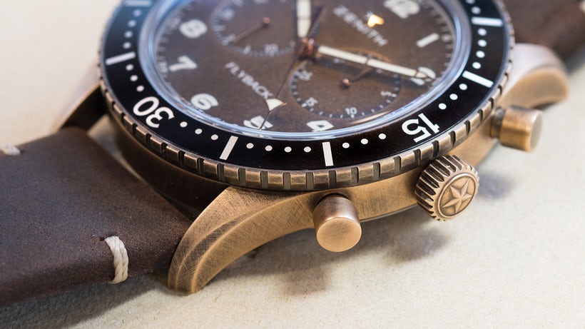 Zenith Pilot Cronometro Tipo CP-2 Flyback Bronze
